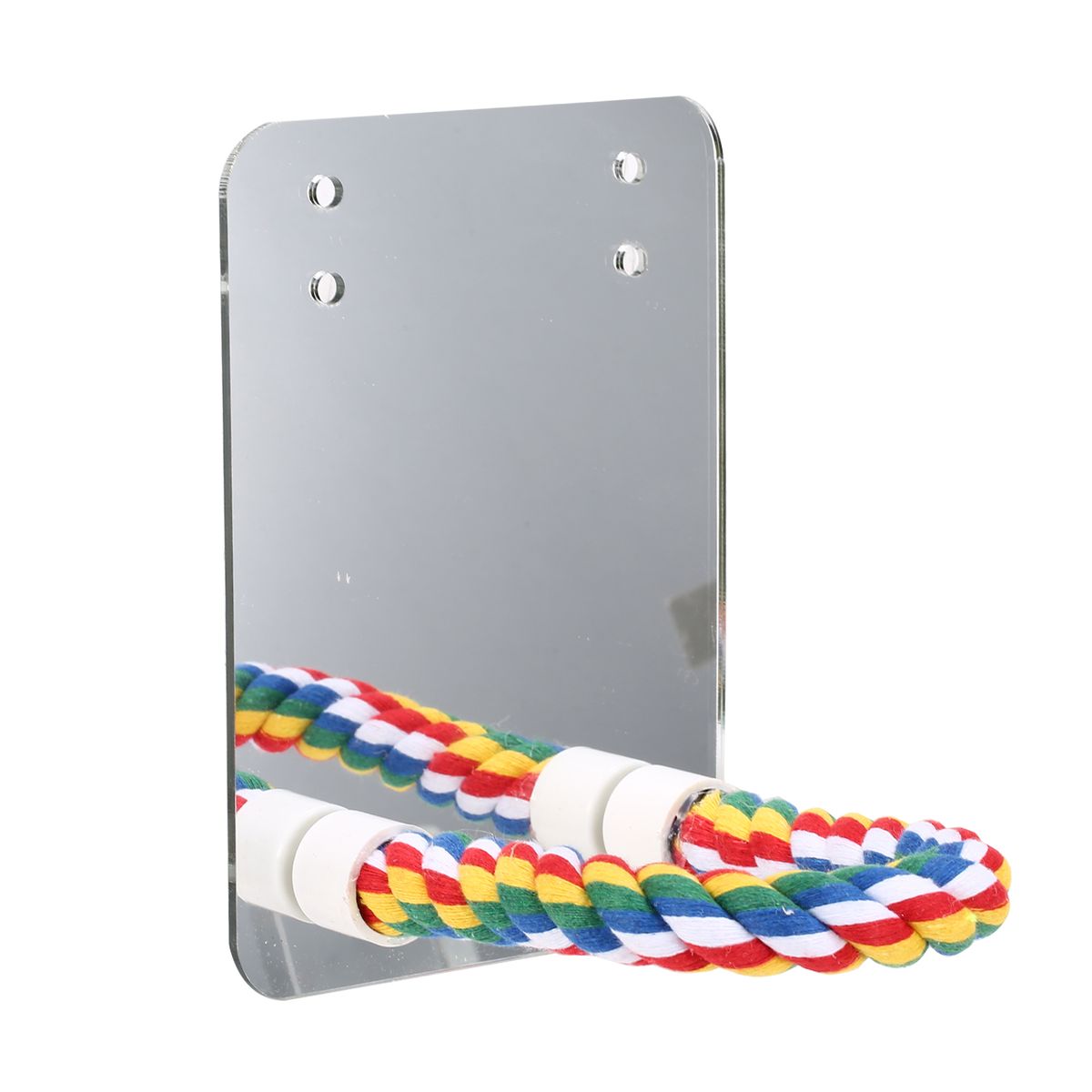 Bird Mirror With Rope Perch Bird Mirror For Cage Birdcage