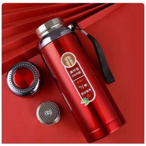 Thermal Hot Vacuum Water Flask - Stainless Steel - Water Bottle 1000ml