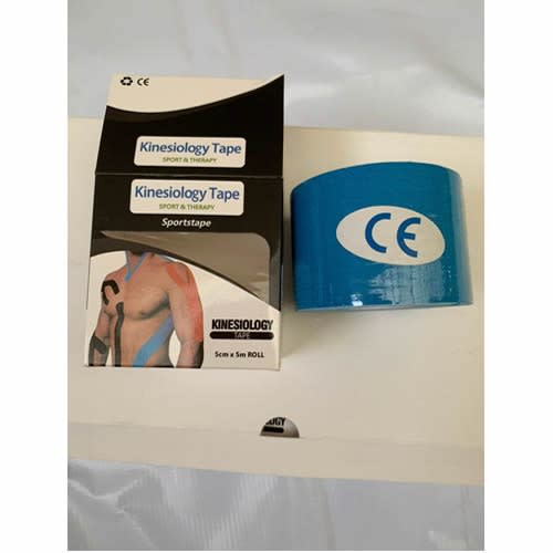 Rehabilitation Plaster Tape For Muscle Pain And Sports Injuries Blue