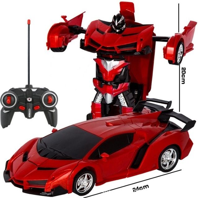 Drive Transformation Robots Models Remote Control Car Toy