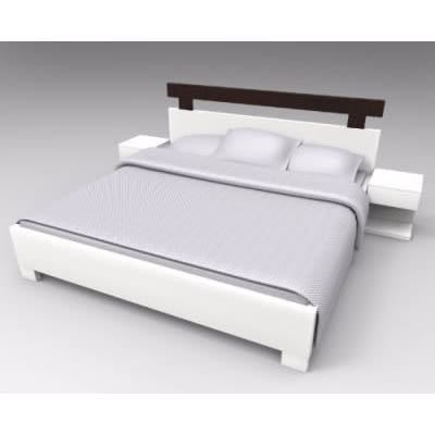 Mandy Series 6ft X 6ft Bedframe + Free Bedspread & 2 Pillows