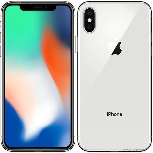 IPhone XS Max - 6.5" - 64GB ROM - 4GB RAM - IOS 12 - 4G Smartphone - 3174mAh - Silver + Free Pouch And Screen Protector Free Pouch And Screen Protector