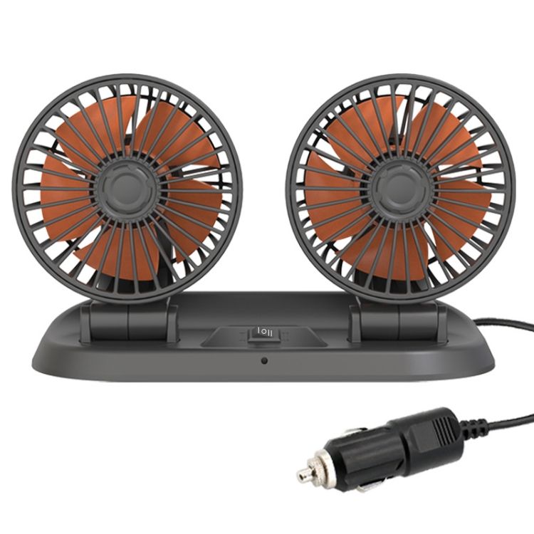F410 24V Dual-head Electric Cooling Fan