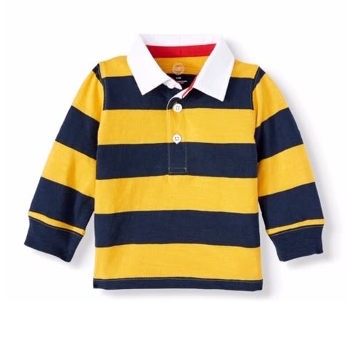 Baby Boy Rugby Long Sleeve Top