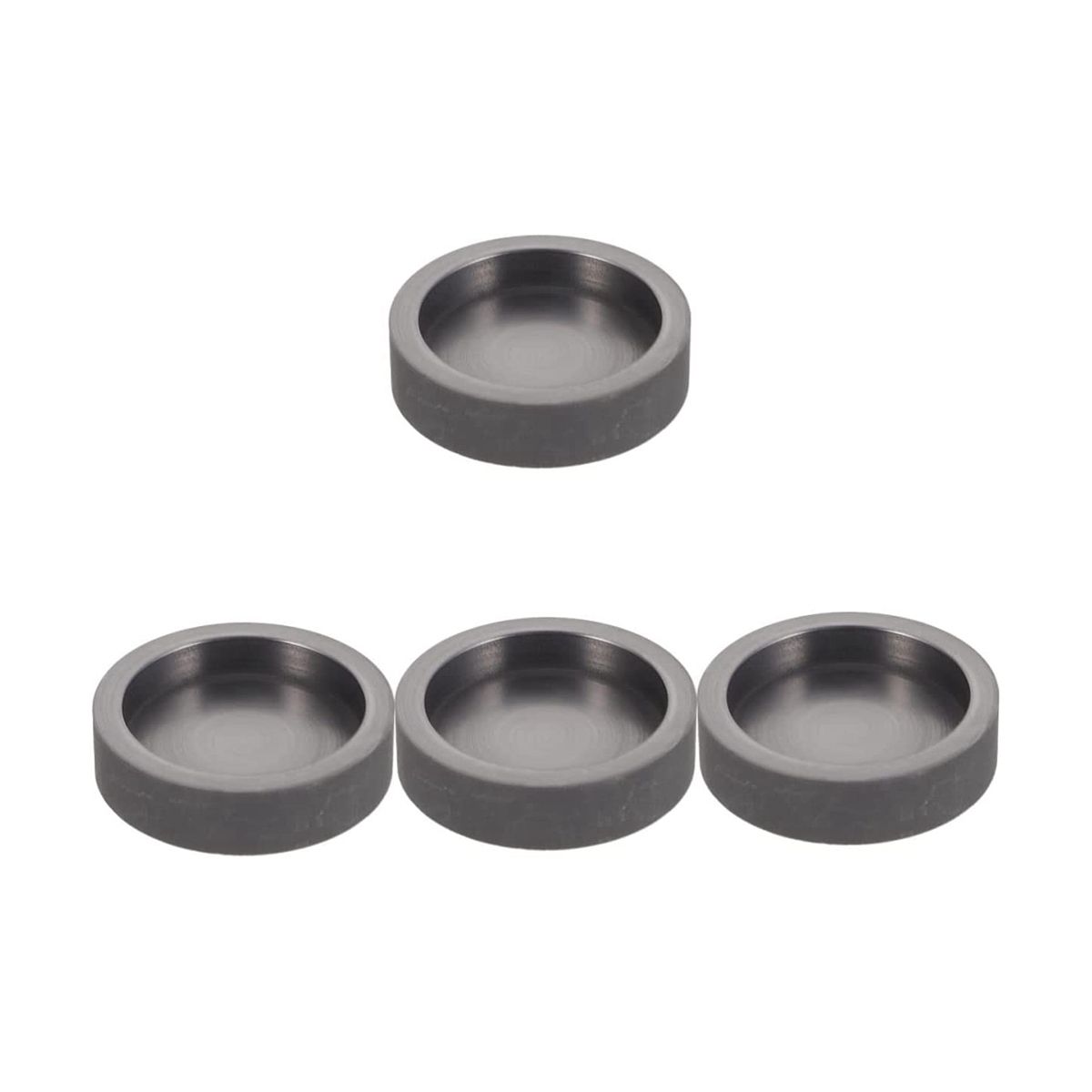 4Pcs Graphite Tank Circle Stencils Ingot Molds for