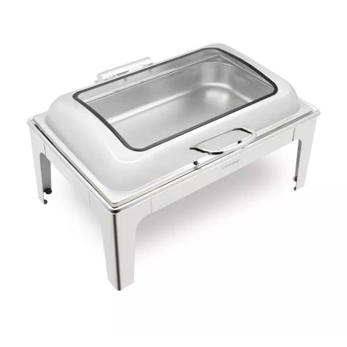 Stainless Steel Hydraulic Visible Lid Chafing Dish