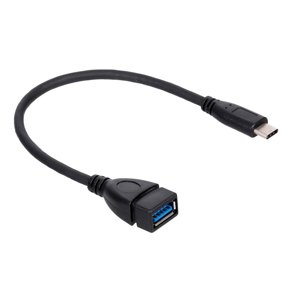 Type-C to USB3.0 Adapter Cable OTG Cable Type-C Male to USB3.0 Female Converter High-speed Transmission for Type-C Phone Laptop