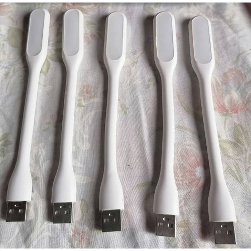 Portable Flexible USB LED Lamp For Laptop Keyboard, Pc; Reading, Typing -5UNITS