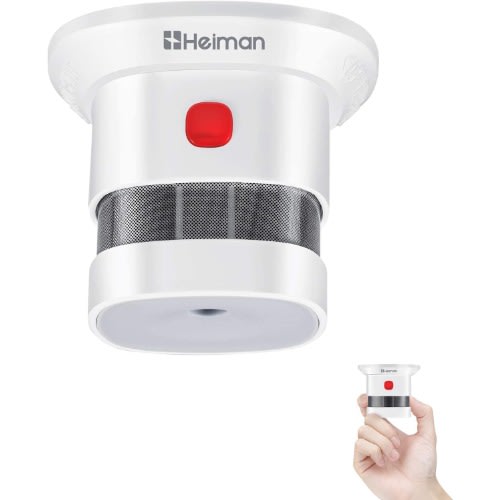 Heiman Mini Smoke Alarm 10-year Battery Life