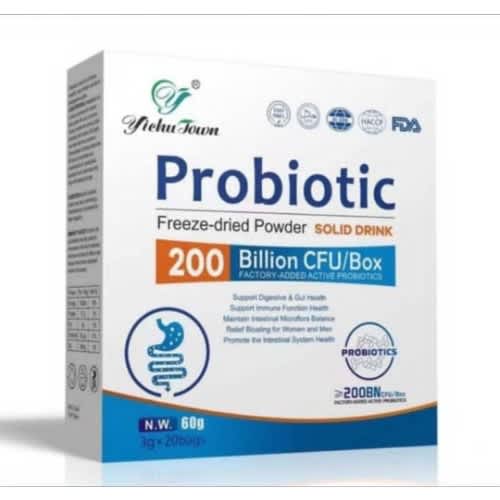 Probiotics Freeze Dried Powder - 200 Billion CFU Box