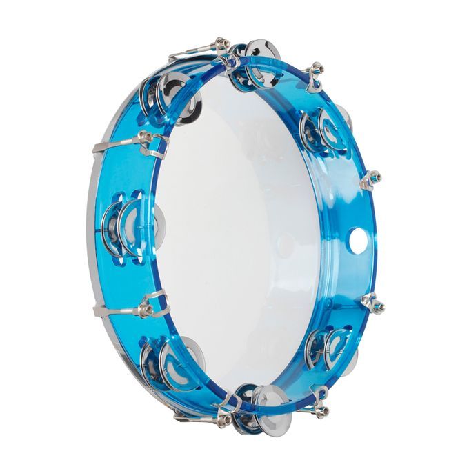 10 Inch Hand Held Tambourine Double Row Tambourine Drum Set