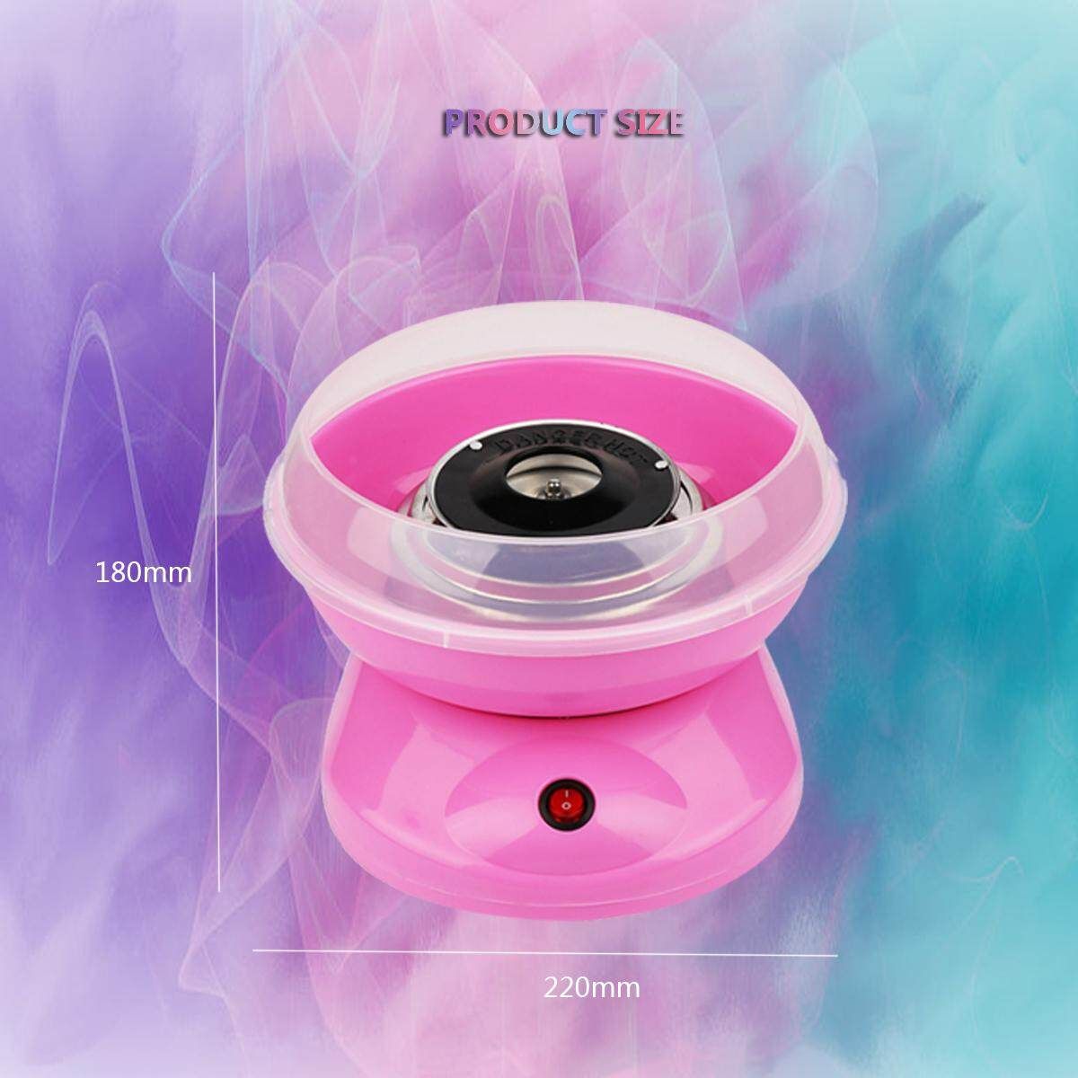 Electric Cotton Candy Maker Machine Sugar Floss Commercial Carnival Party Pink