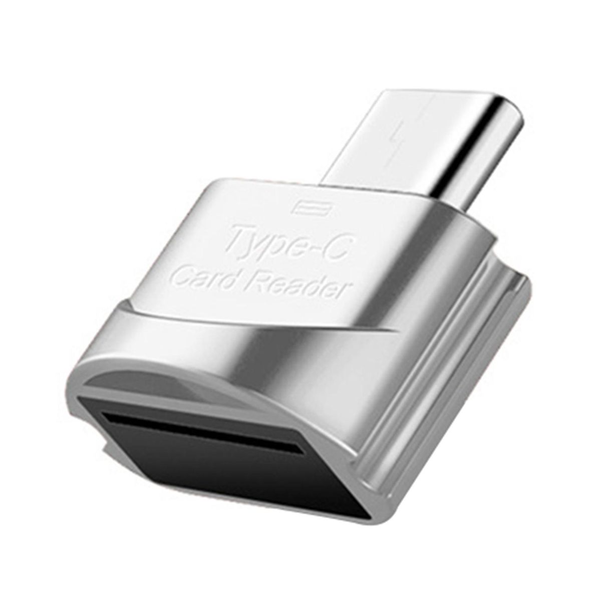 Card Reader Convenient Mini Zinc Alloy High Speed-Silver