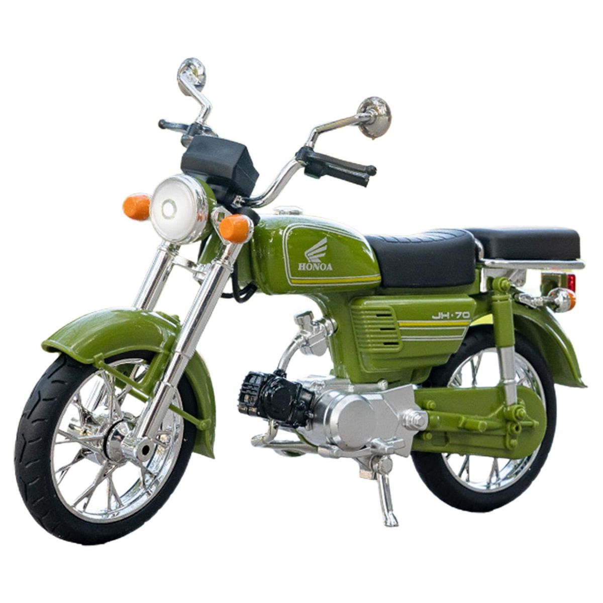 Motorcycle Model 1  12 Scale Vehicle Car Toy Motorcycle Model Green