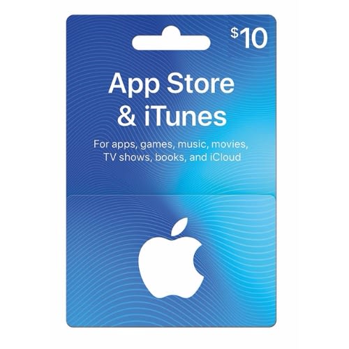 iTunes Gift Card - $10