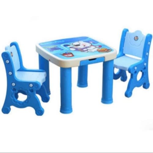 Children Reading Table With Two Chairs