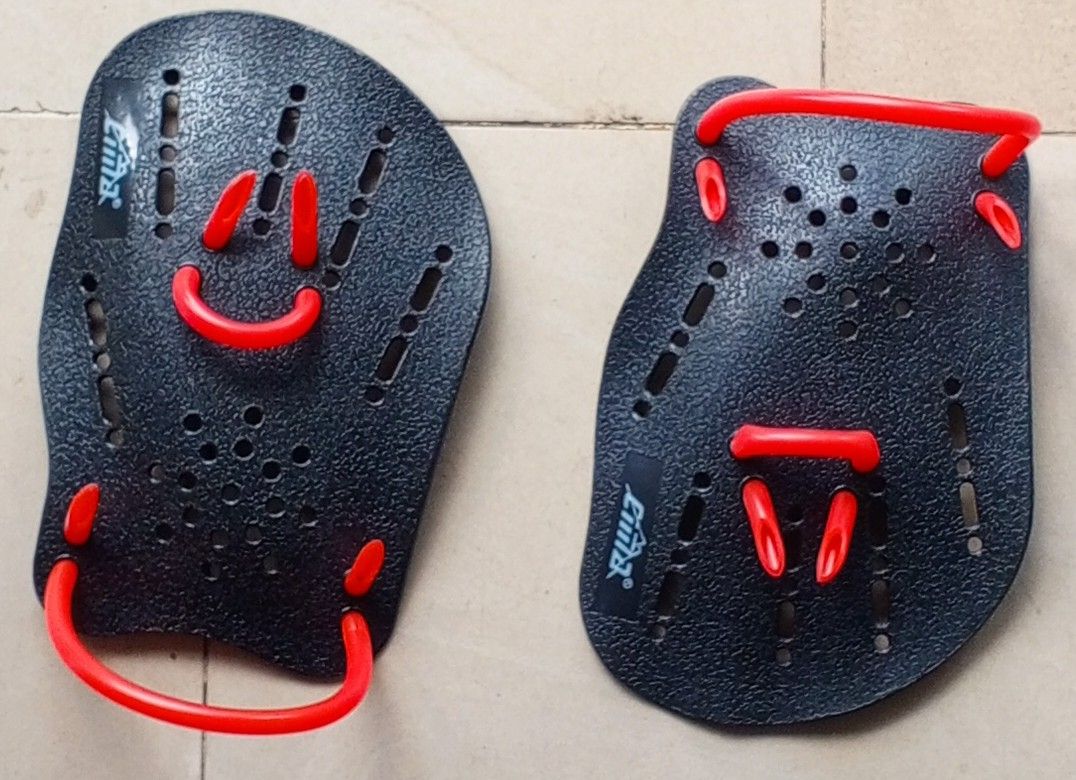 Adjustable Swimming Paddle And Fin Hand Training Paddles Swim Training Diving Gloves Equipment