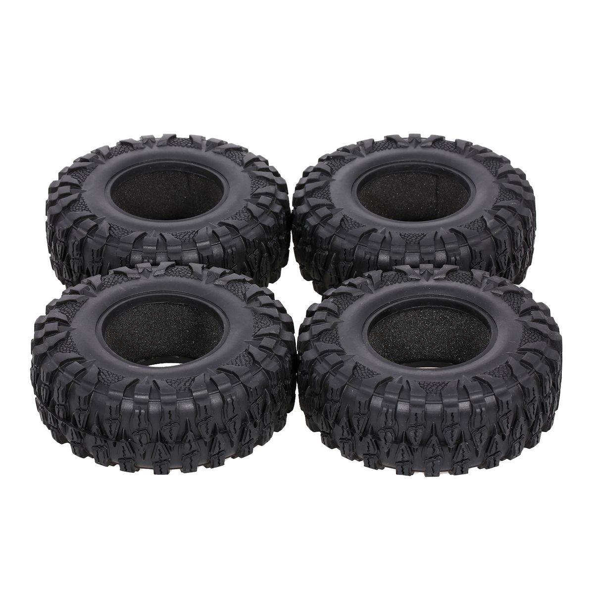 4PCS 2.2IN Crawler RC Tires Ultra Soft Rock Crawler Tires