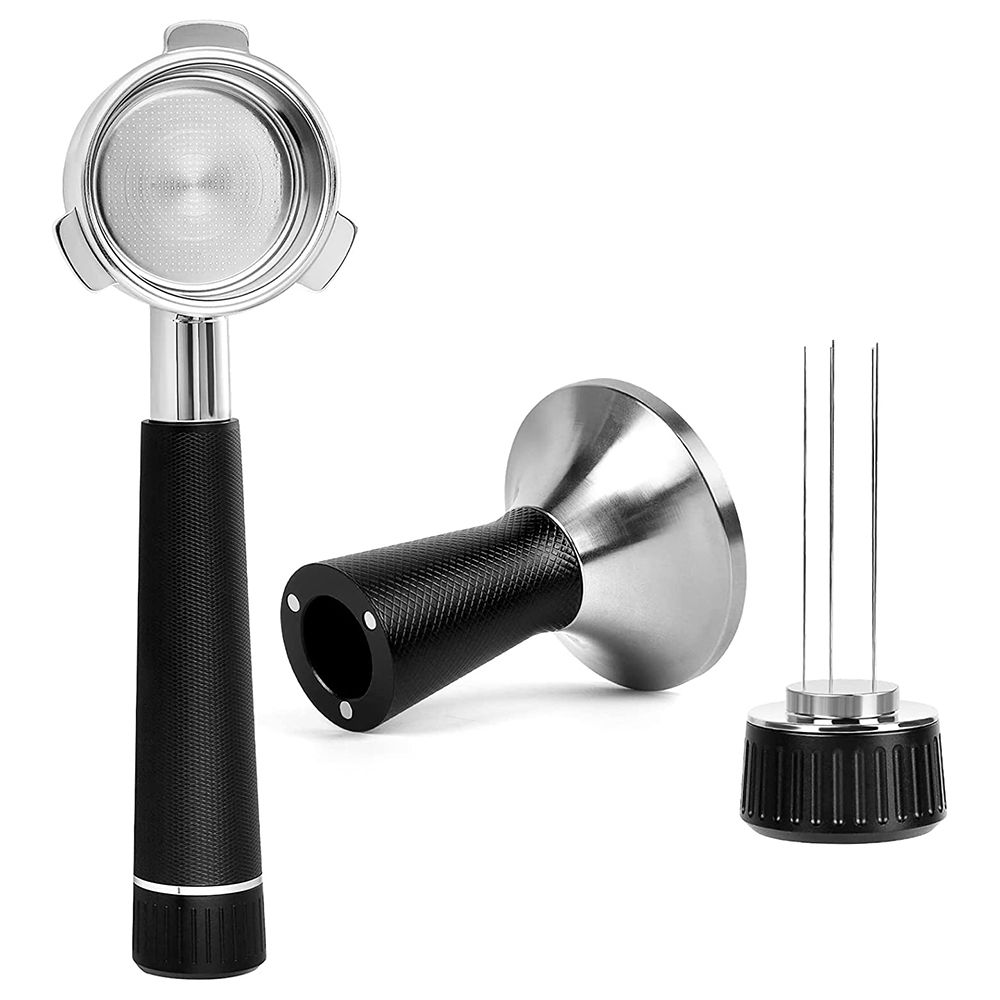 Coffee Tamper Set 2 In 1 53mm Espresso Coffee Tamper With