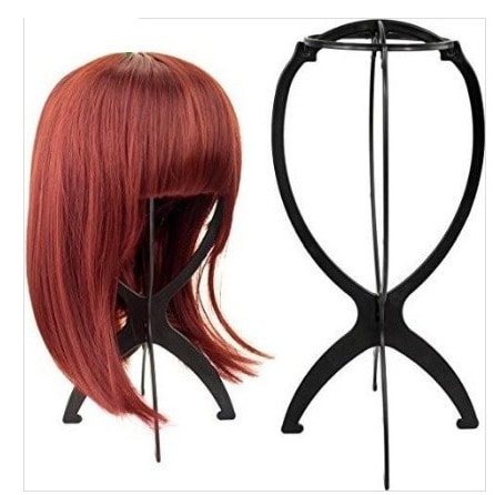 Wig Stand Black