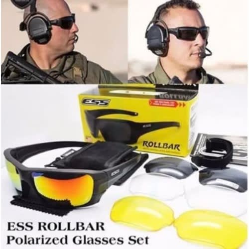 Ess Rollbar Polarized Tactical Sunglasses- Uv Protection Military Goggles Tr90 Armygoogle