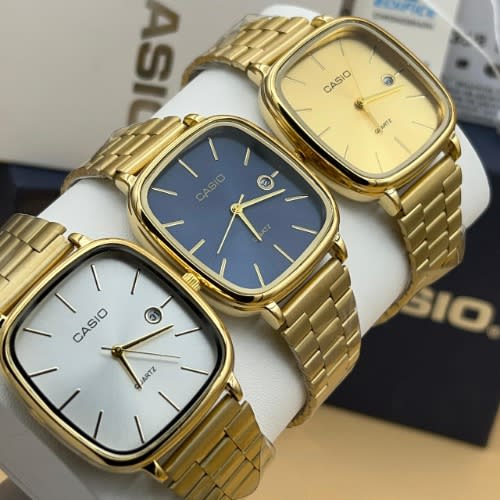 3in1 Unisex Casio Watch - Gold