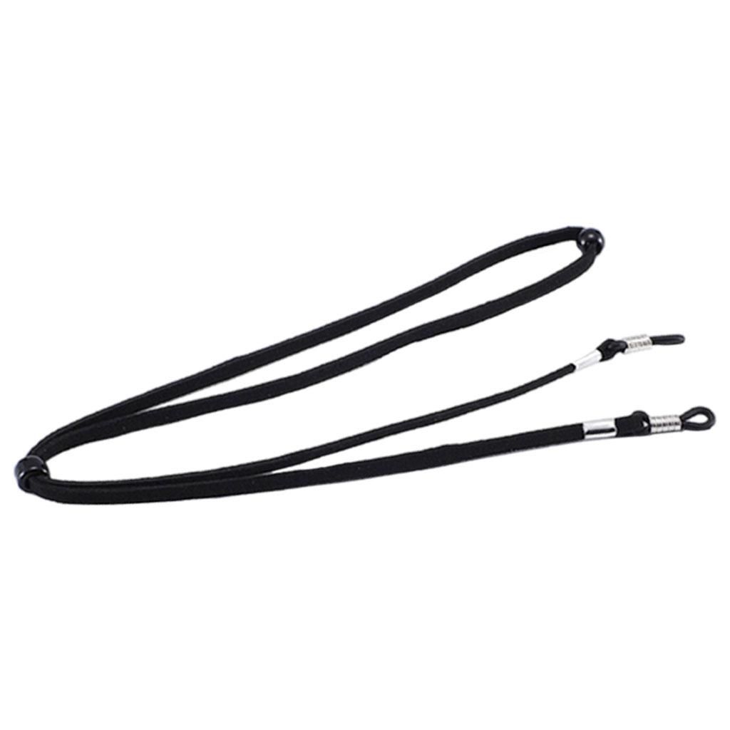 Glasses Strap Adjustable Stretchy Sports Eye Glasses Black