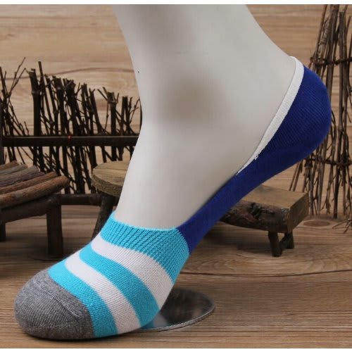 Invisible Socks - Blue Hue