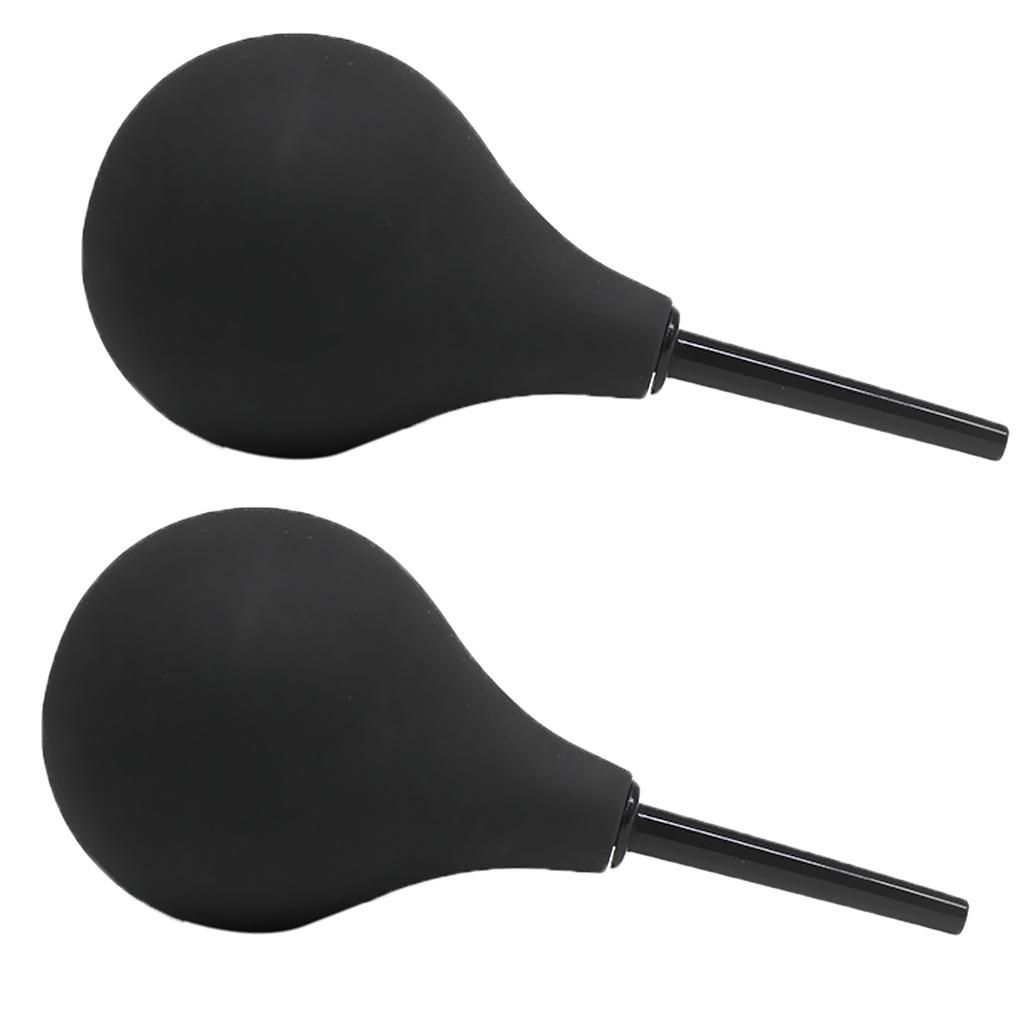 2x Enema Bulb Portable Insert Douch Enema Bulb Cleaning