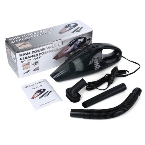 High Power Wet And Dry Hand-held Vacuum Cleaner - Dual-use Super Suction With Hepa Filter