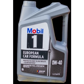 Mobil 1 Fs European Car Formula Full Synthetic Motor Oil 0w-40