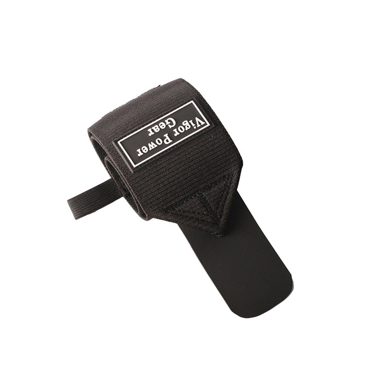 1Pc Wristband Gym Weightlifting Training Wrist Support Black