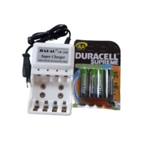 Duracell Rechargeable Battery And Charger