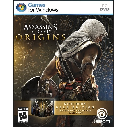 Assassin's Creed Origins Pc Game DVD Disks + Free Gift