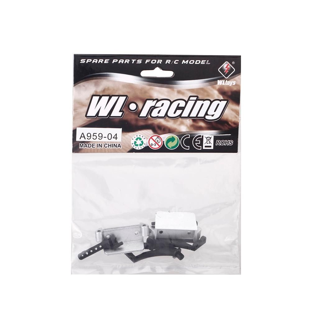 Wltoys A959 1/18 Rc Car Tail Wing Holder Set A959 04 Part for Wltoys RC Car Part (Wltoys A959 Tail Wing Holder Set,Wltoys A959 04 Part A959 04)