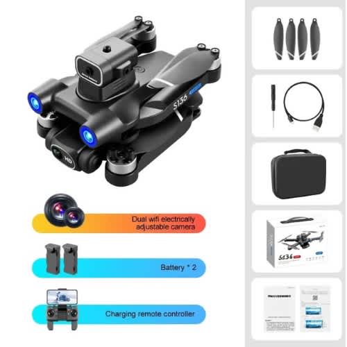Professional 5G 4K HD Dual Camera WiFi Drone GPS Quadcopter With Extra Battery