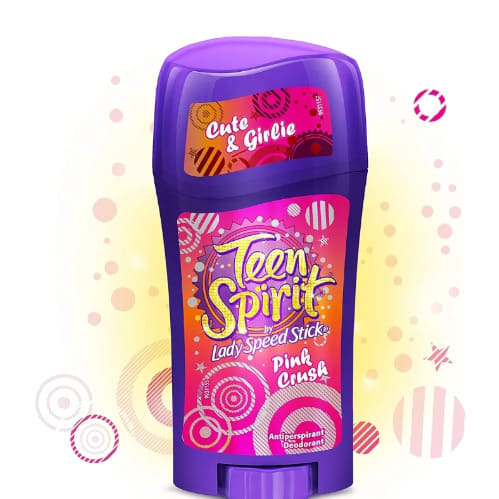 Teen Spirit Pink Crush Antiperspirant Deodorant 65g