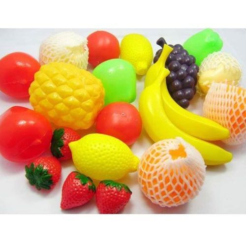 Plastic Mesh Fruit & Vegetable Toy Set