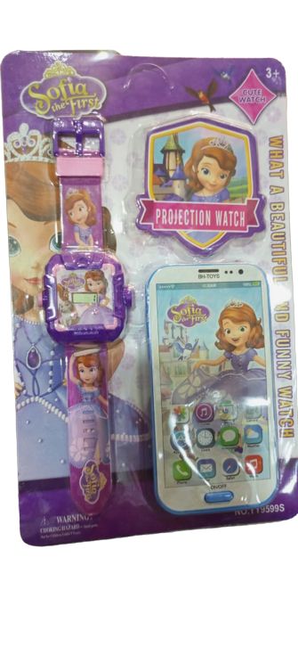 Sofia The First Projection Watch And Toy Phone