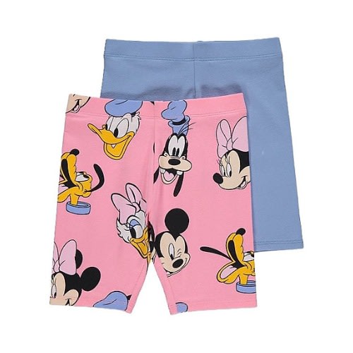 Mickey & Friends Graphic Cycle Shorts - 2 Pack