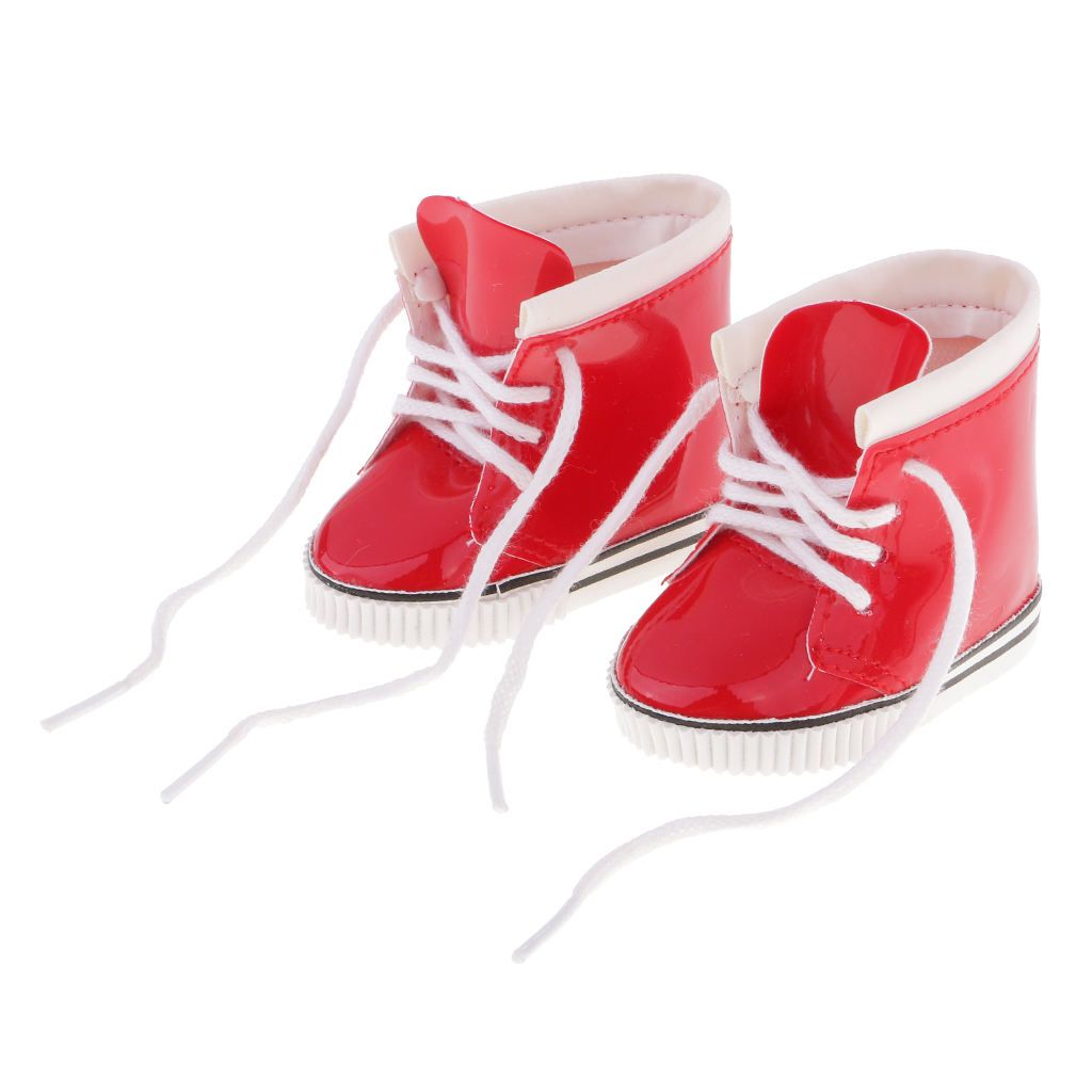 Dolls Shoes For 18'' AG American Doll Doll Sneakers Boot Clothes Dress