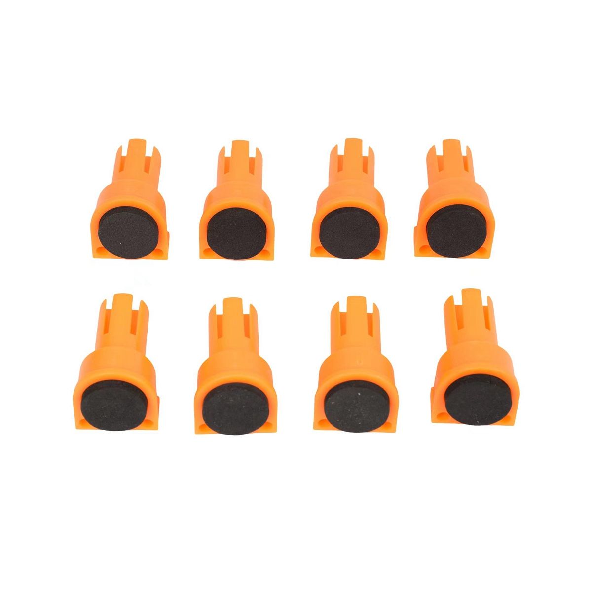 8Pcs Bench Dog with Grommet Bench Brake Inserts Made of Nonslip EVA
