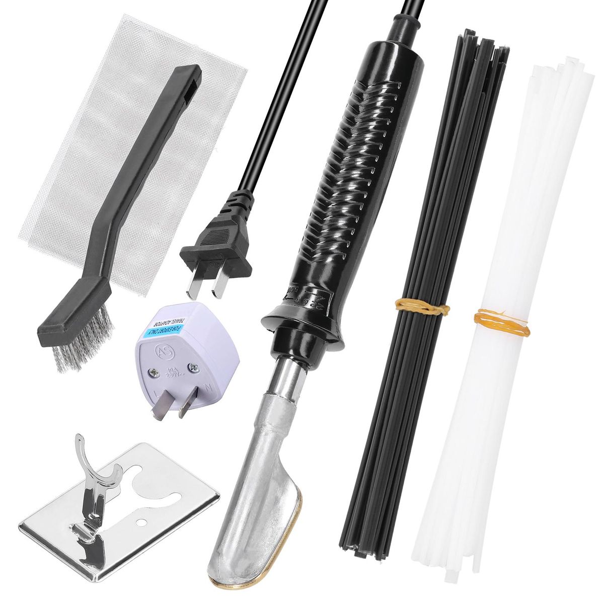 Handy Plastics Welding Device Garage Tools PVC Repairing Machine Car Bumpers Repairing Tool Hot Stapler Plastics Smoothing Tool