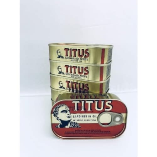 Titus Sardine - 125g X 6 Pieces
