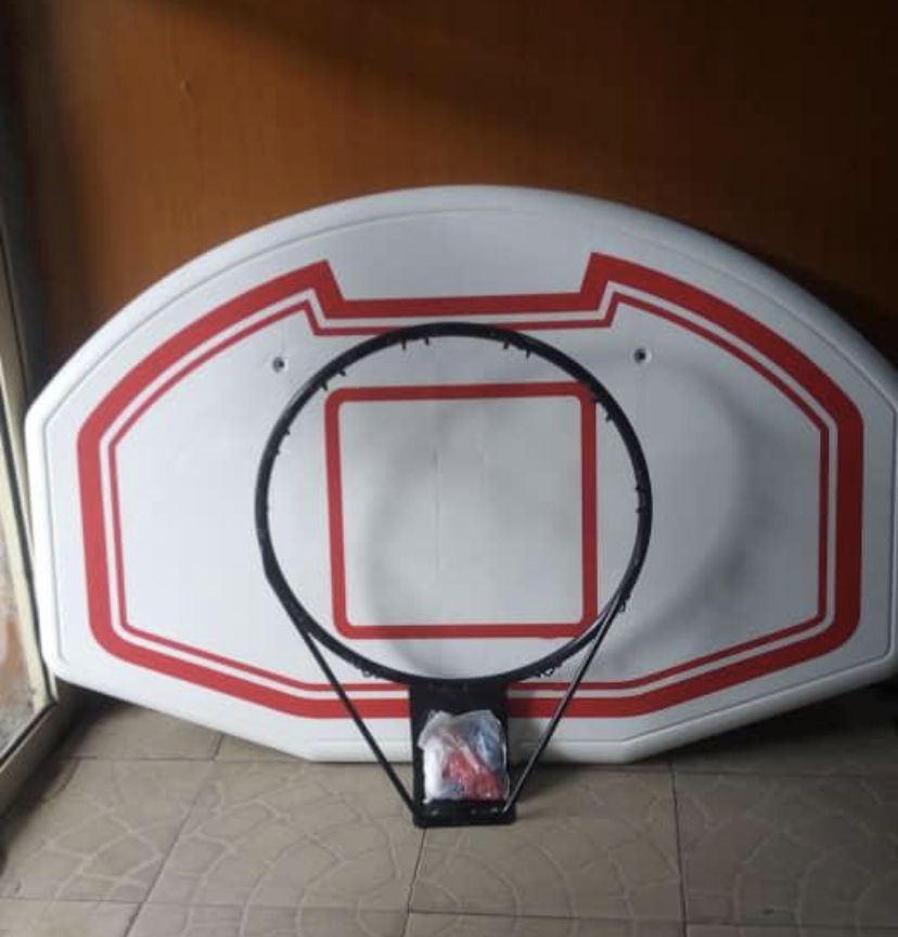 Basketball Board Rim Net And Ball