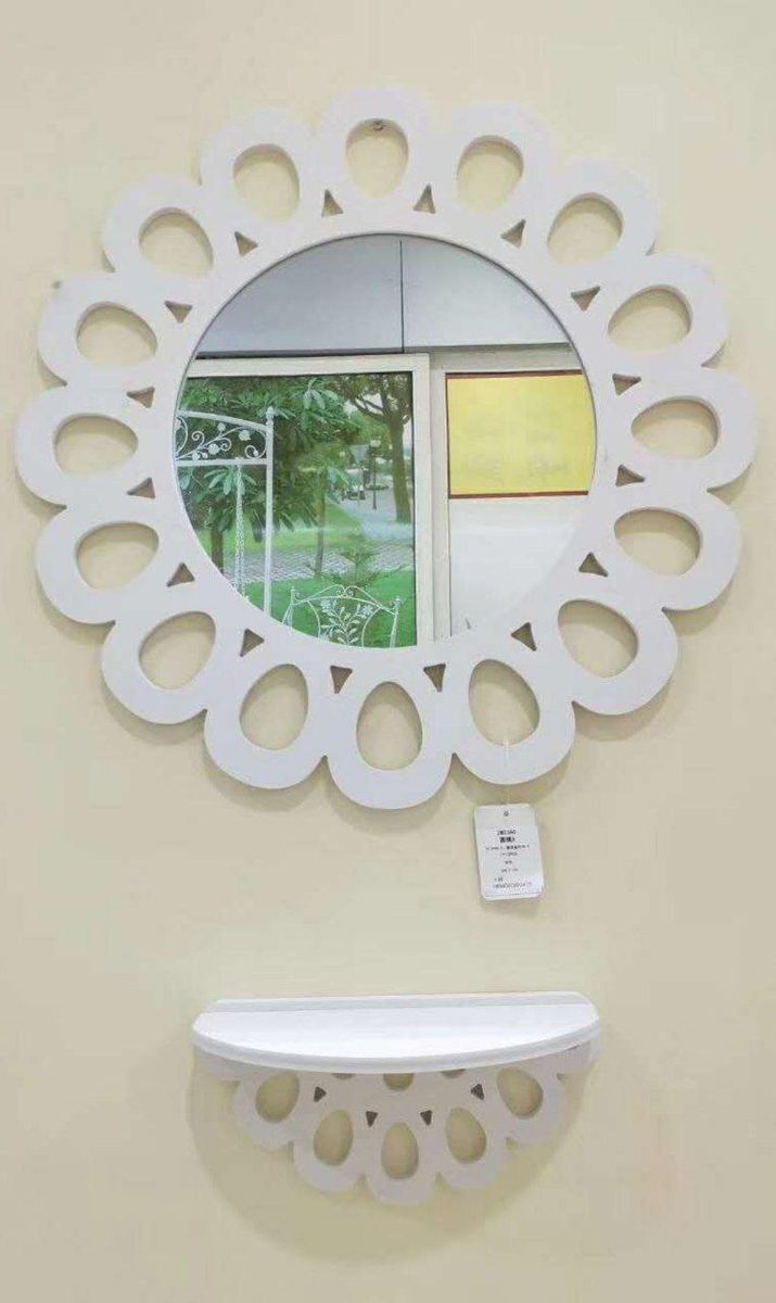 Sunflower Mini Wall Console Mirror