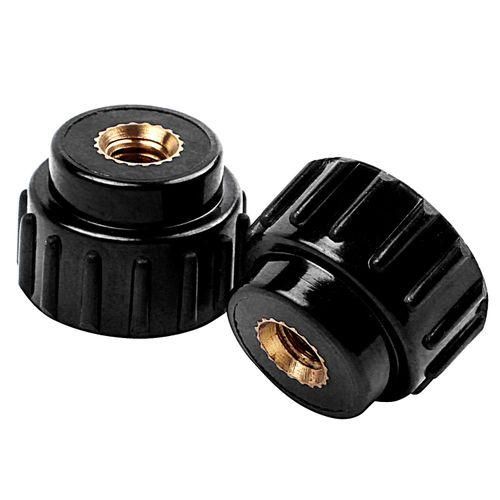 5x M4 Female Thread 15mm Head Dia. Star Knuckle