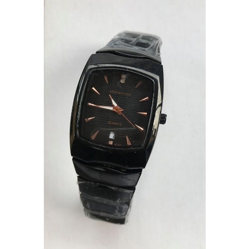 Ceramic Wrist Watch - Black