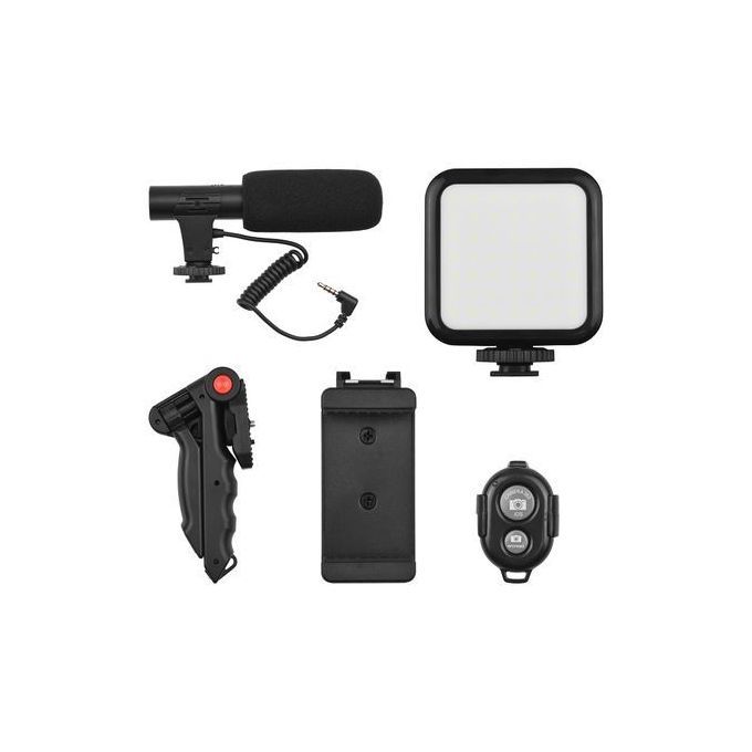 Phone Vlog Video Kit With Table Tripod Phone Holder