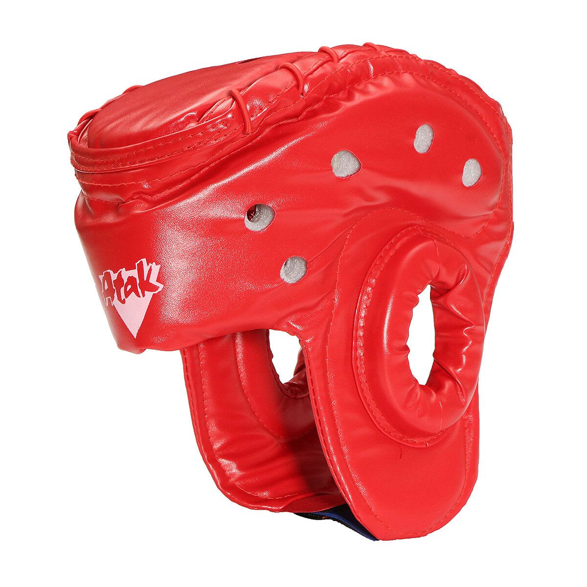 Boxing Punch Head Guard Kick Taekwondo Martial Arts MMA Face Protector Red S Red S